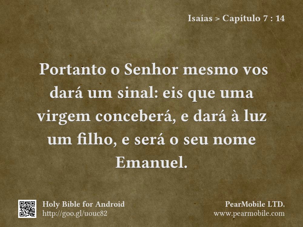 Isaías, Capítulo 7:14